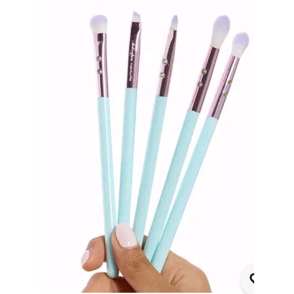 Slmissglam Stay Sparkly 5 Pcs Ombre Brush Set New